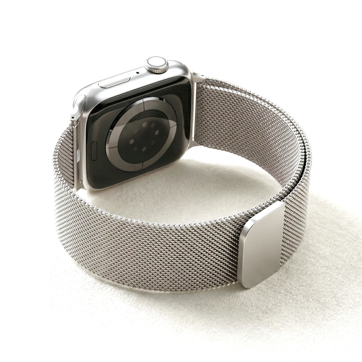 Platinum Steel Luxury Apple Watch Strap