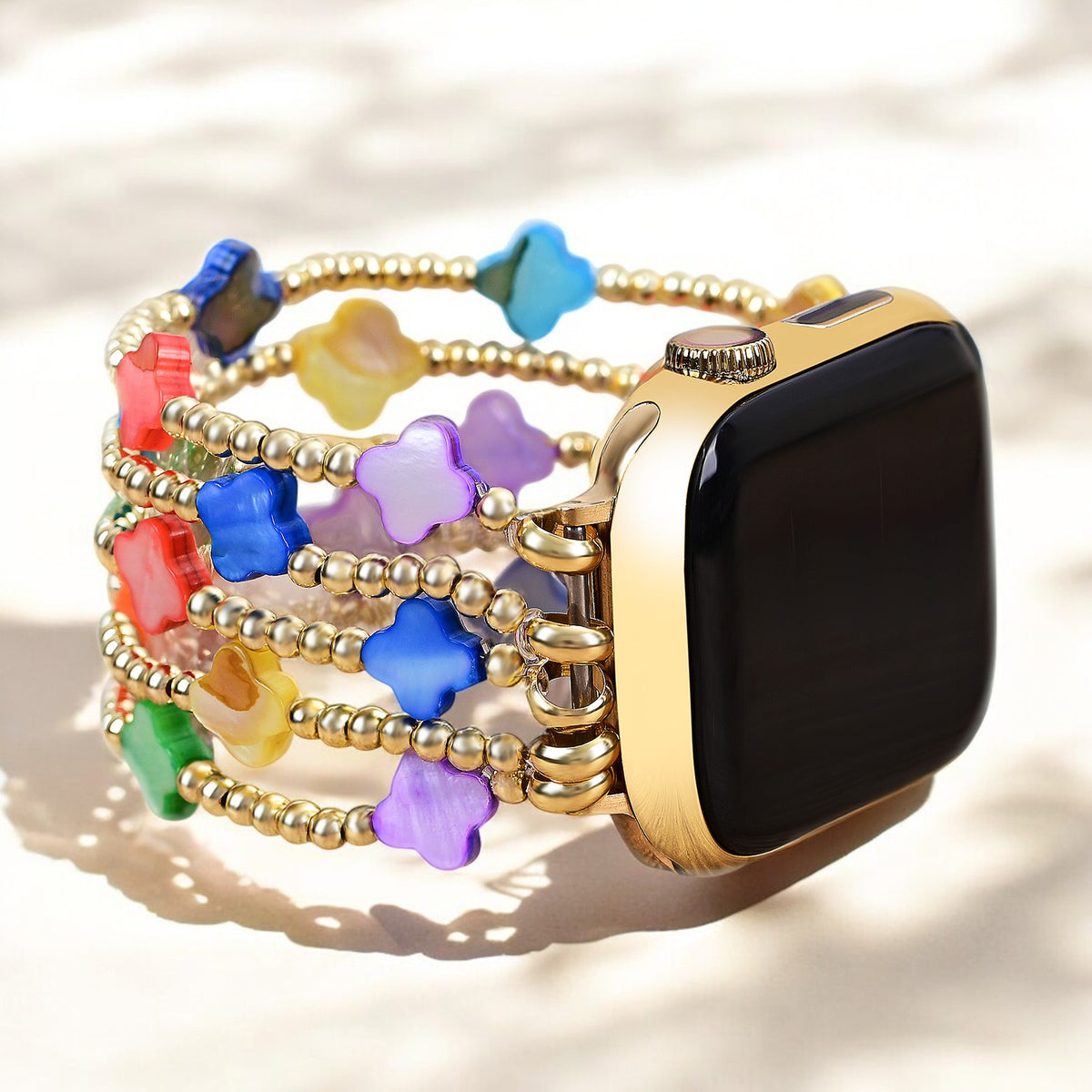 Chakra Clover Stretch Apple Watch Strap