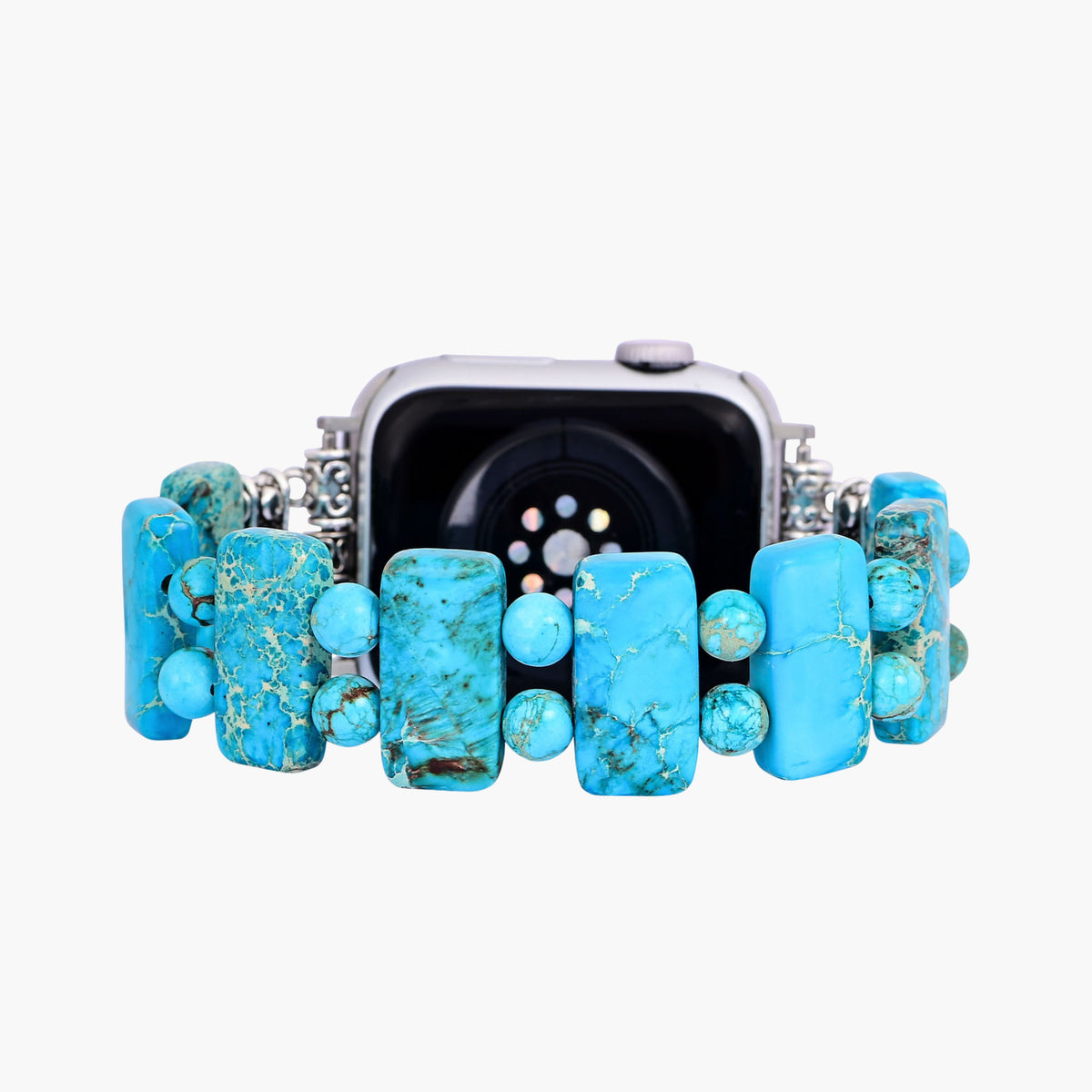Serenity Turquoise Stretch Apple Watch Strap