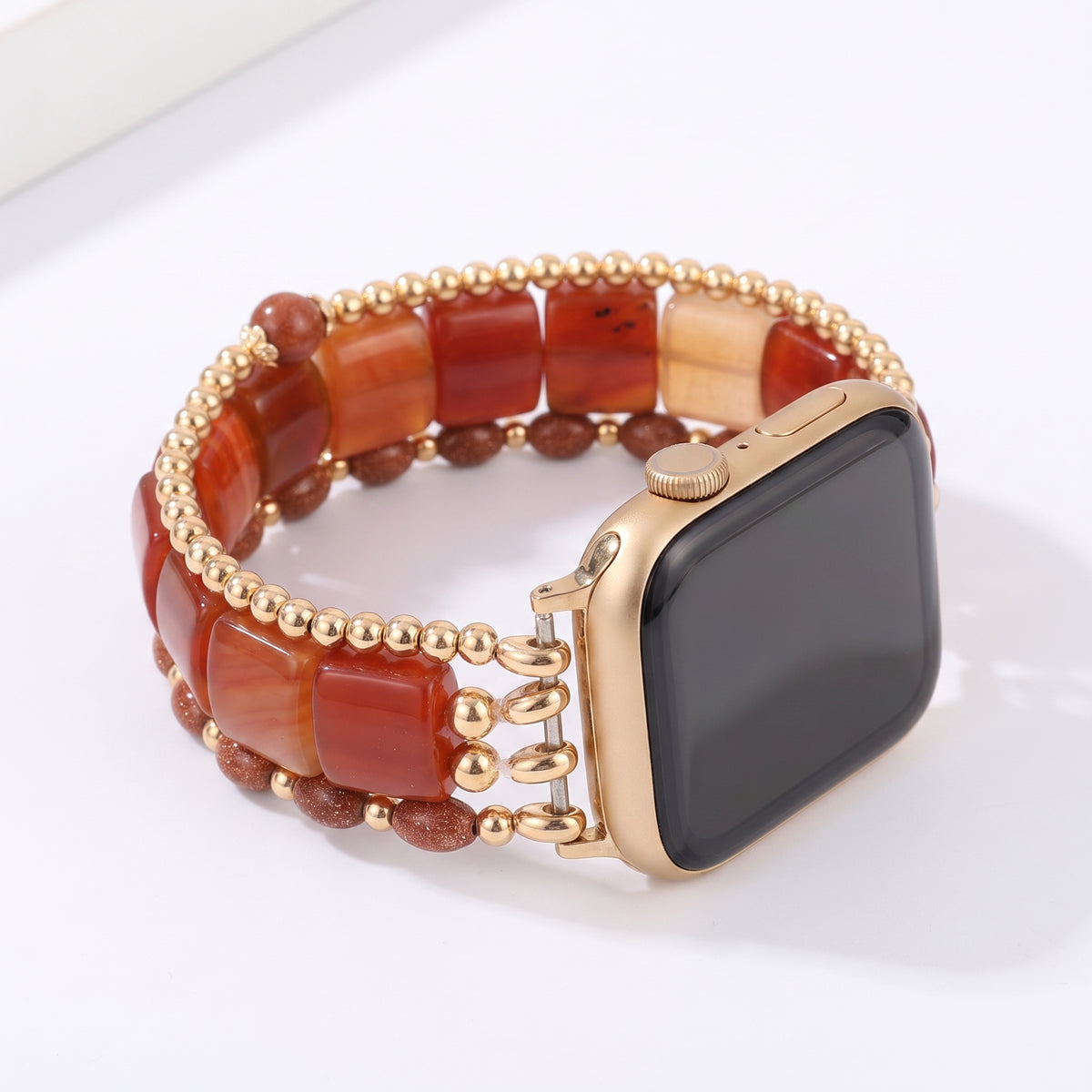 Azure Dream Sodalite Stretch Apple Watch Strap