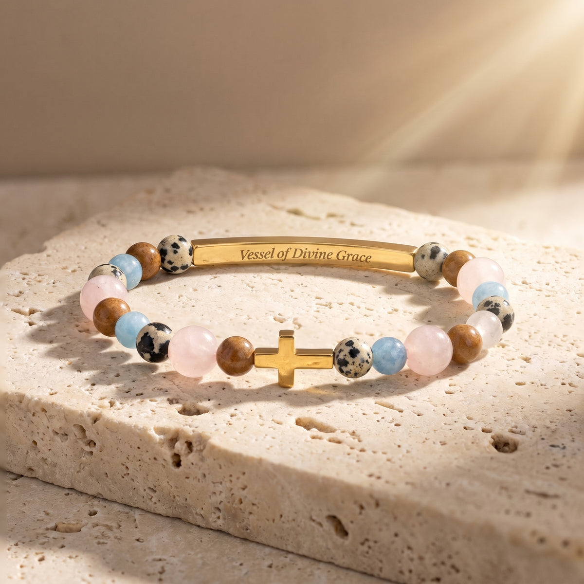 Vessels of Purpose Secret Message Multicolor Bracelet