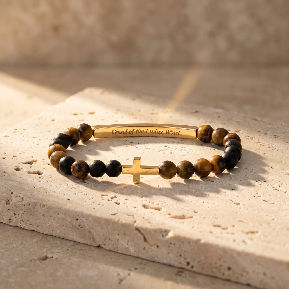 Vessels of Purpose Secret Message Tiger Bracelet