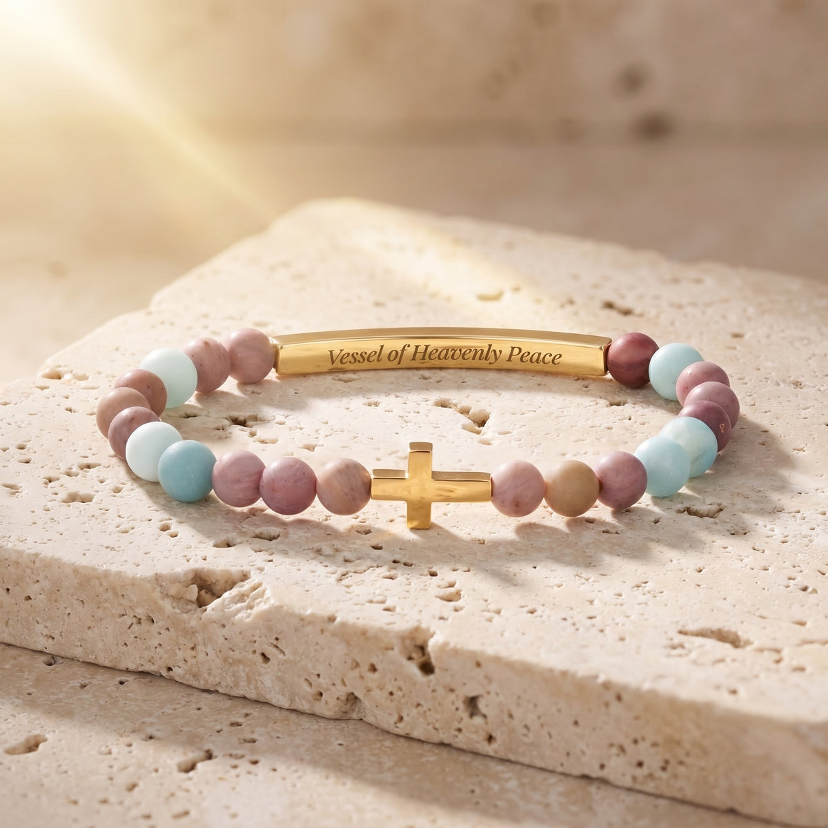 Vessels of Purpose Secret Message Pastel Bracelet
