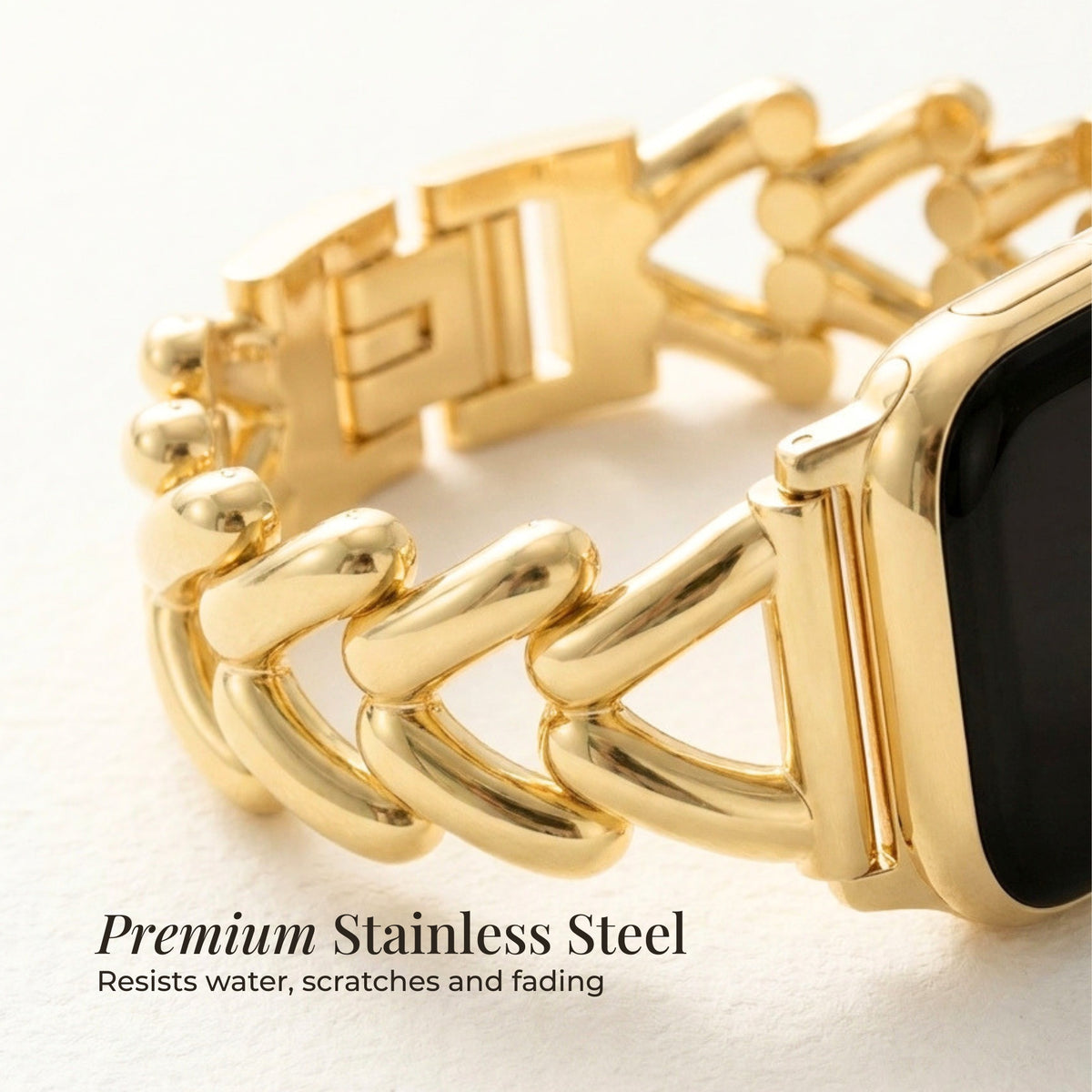 Golden Braid Luxury Apple Watch Strap
