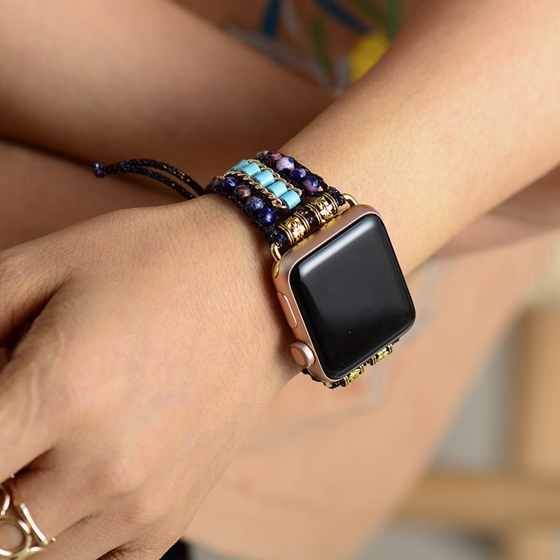 Gothic Turquoise Apple Watch Strap - Cape Diablo
