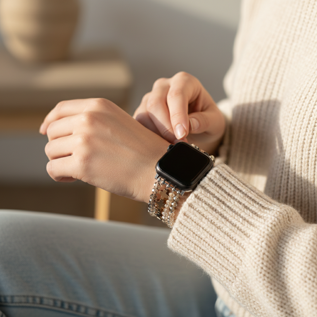 Celestial Cross Energy Stretch Apple Watch Strap