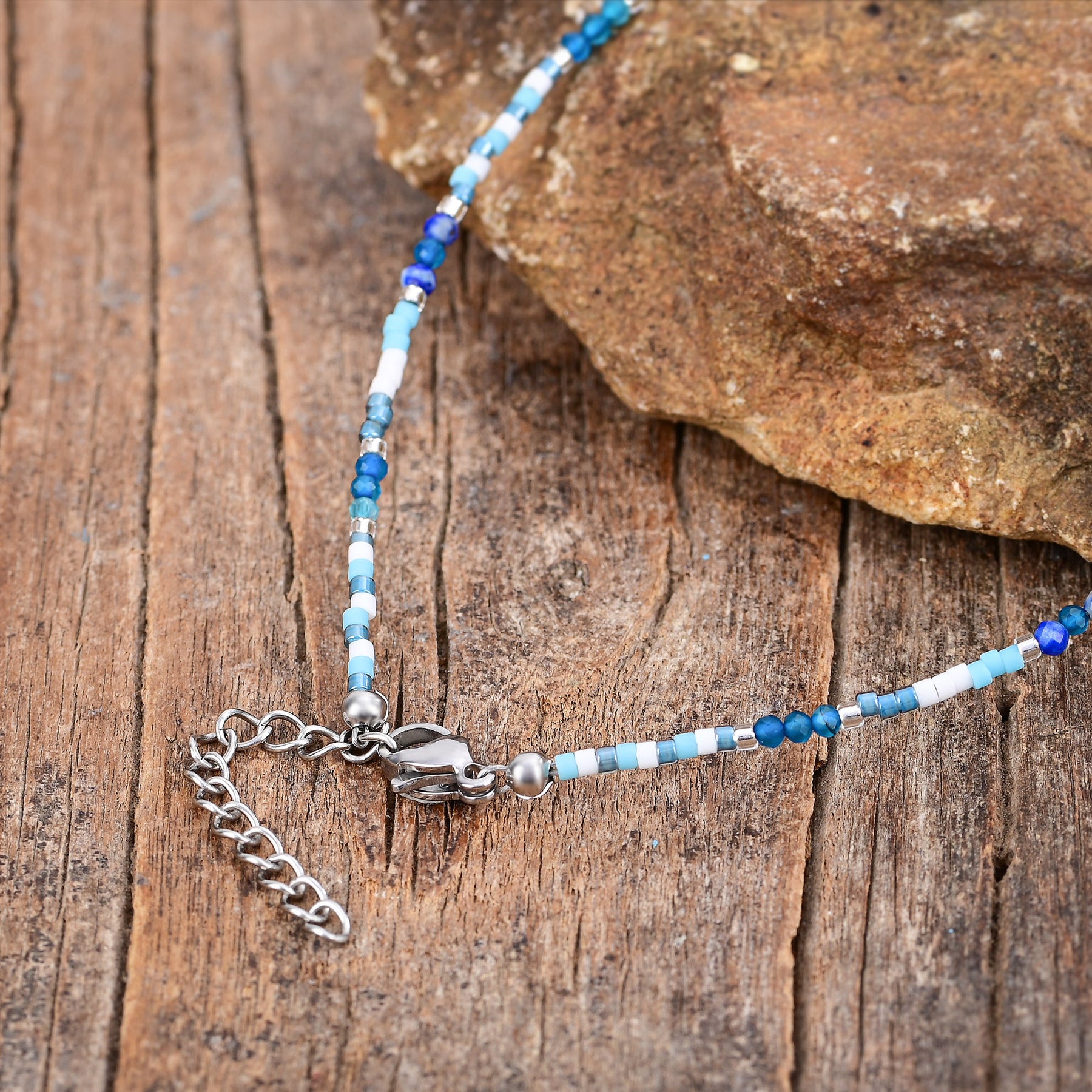 Ocean Breeze Lapis Anklet