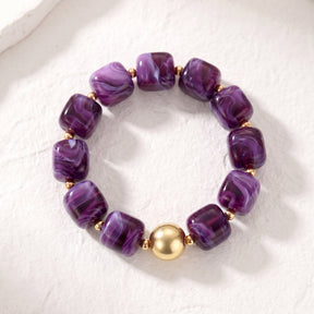 Amethyst Dream Chunky Bracelet