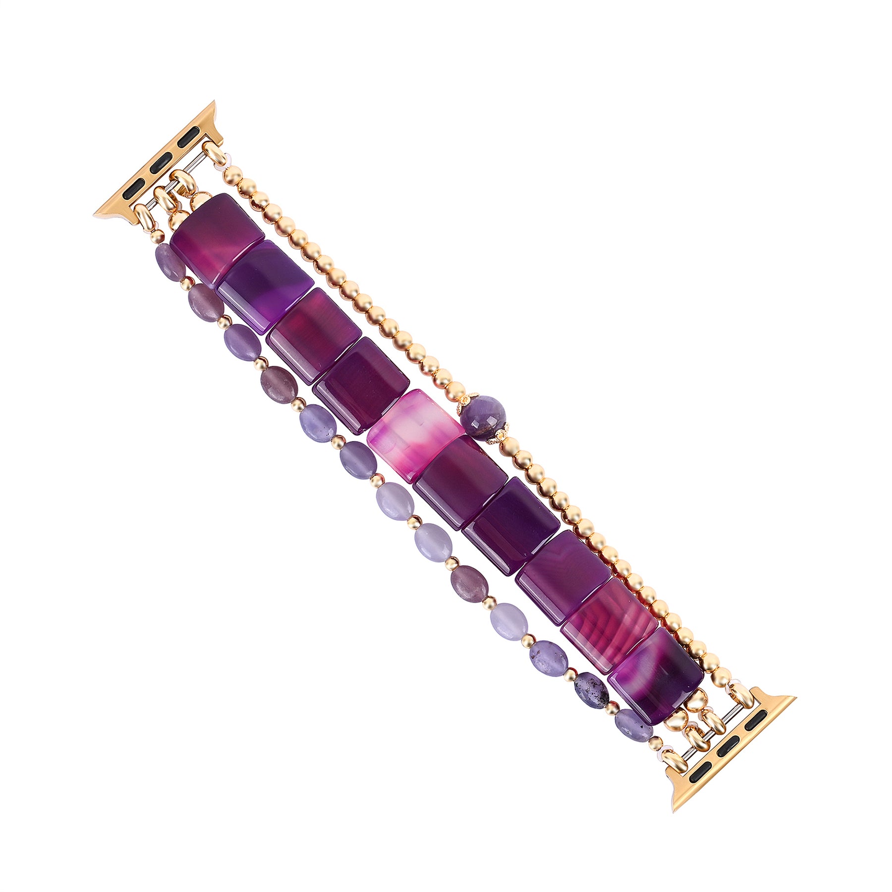 Violet Hour Amethyst Stretch Apple Watch Strap