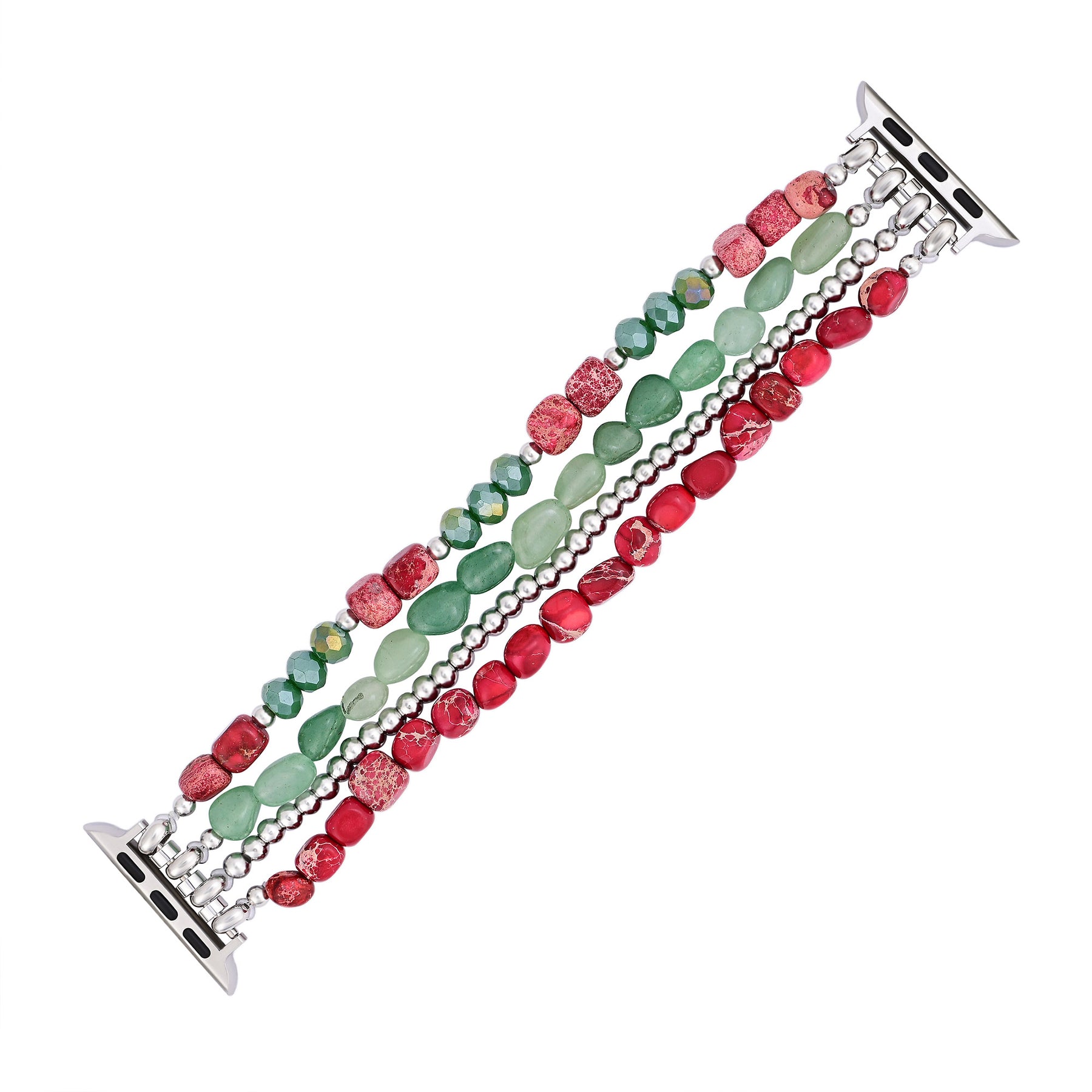 Evergreen Silver Elegance Christmas Watch Strap