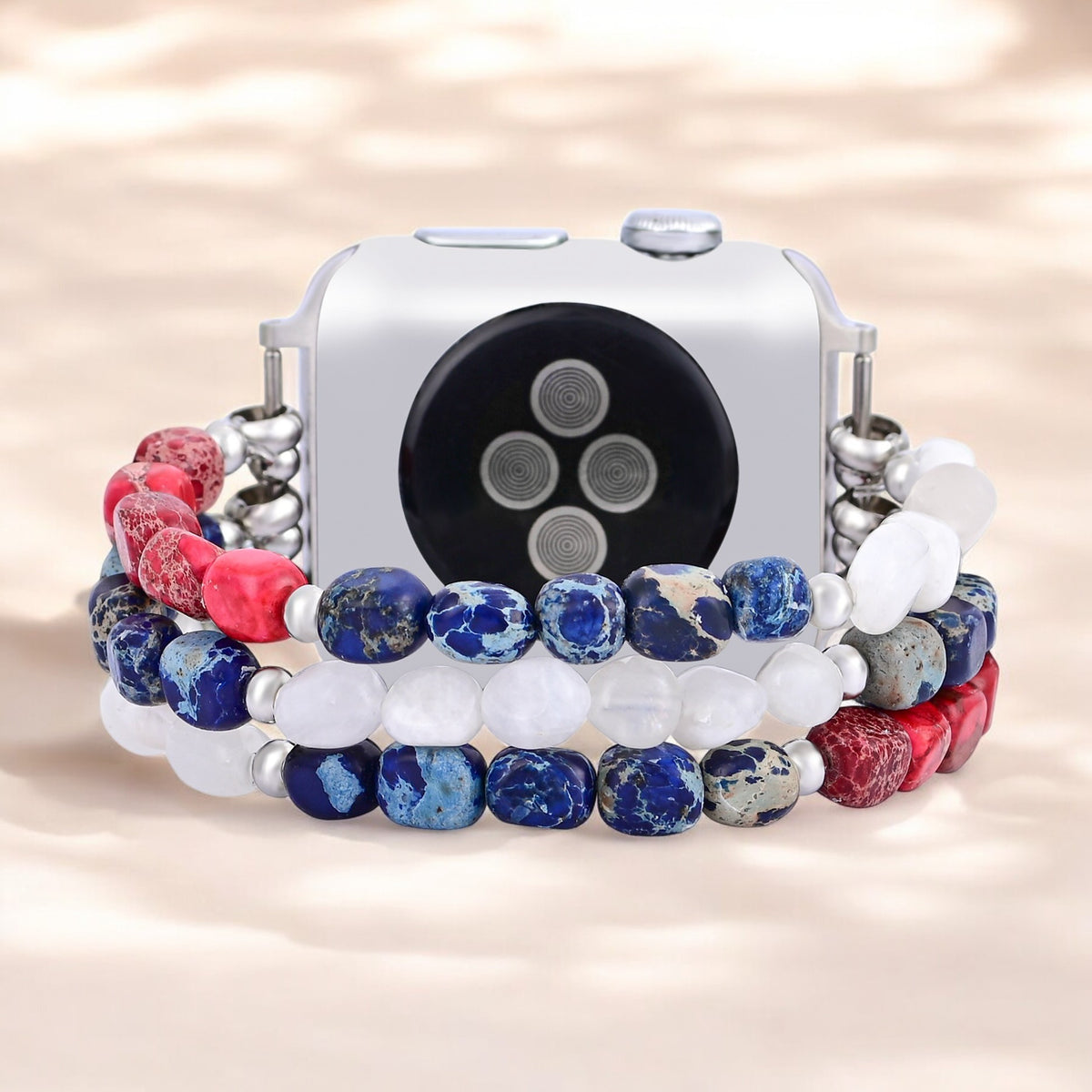 Independence Flame Stretch Apple Watch Strap