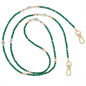 Green Agate Harmony Phone Chain