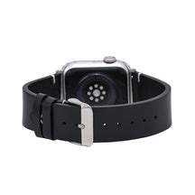 Men’s Blue Leather Apple Watch Strap