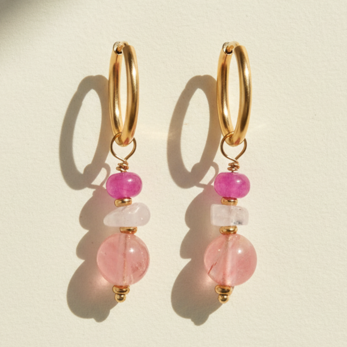 Blush Jade Earrings