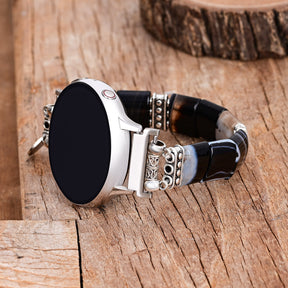 Bohemian Noir Samsung Galaxy Stretch Watch Strap