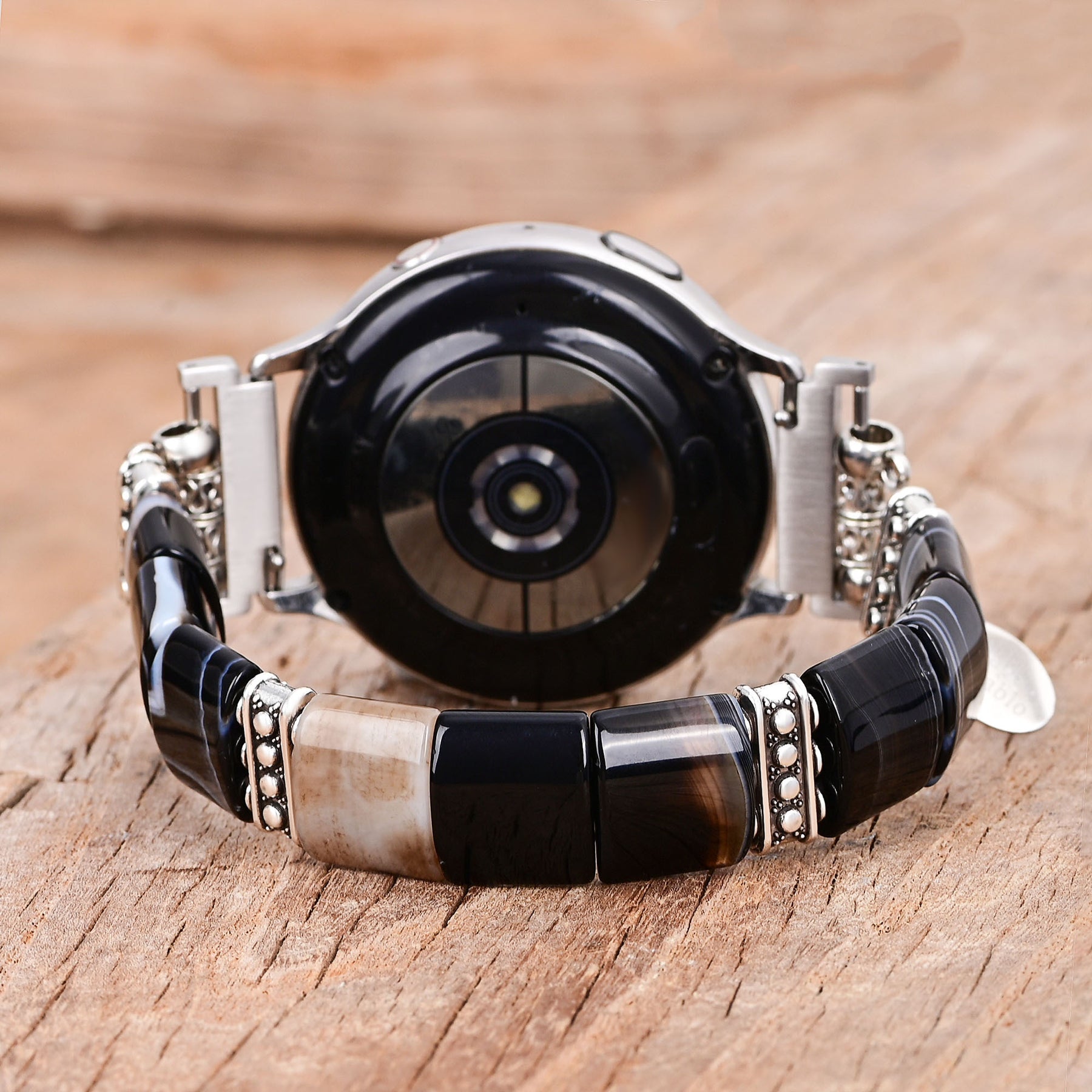Bohemian Noir Samsung Galaxy Stretch Watch Strap