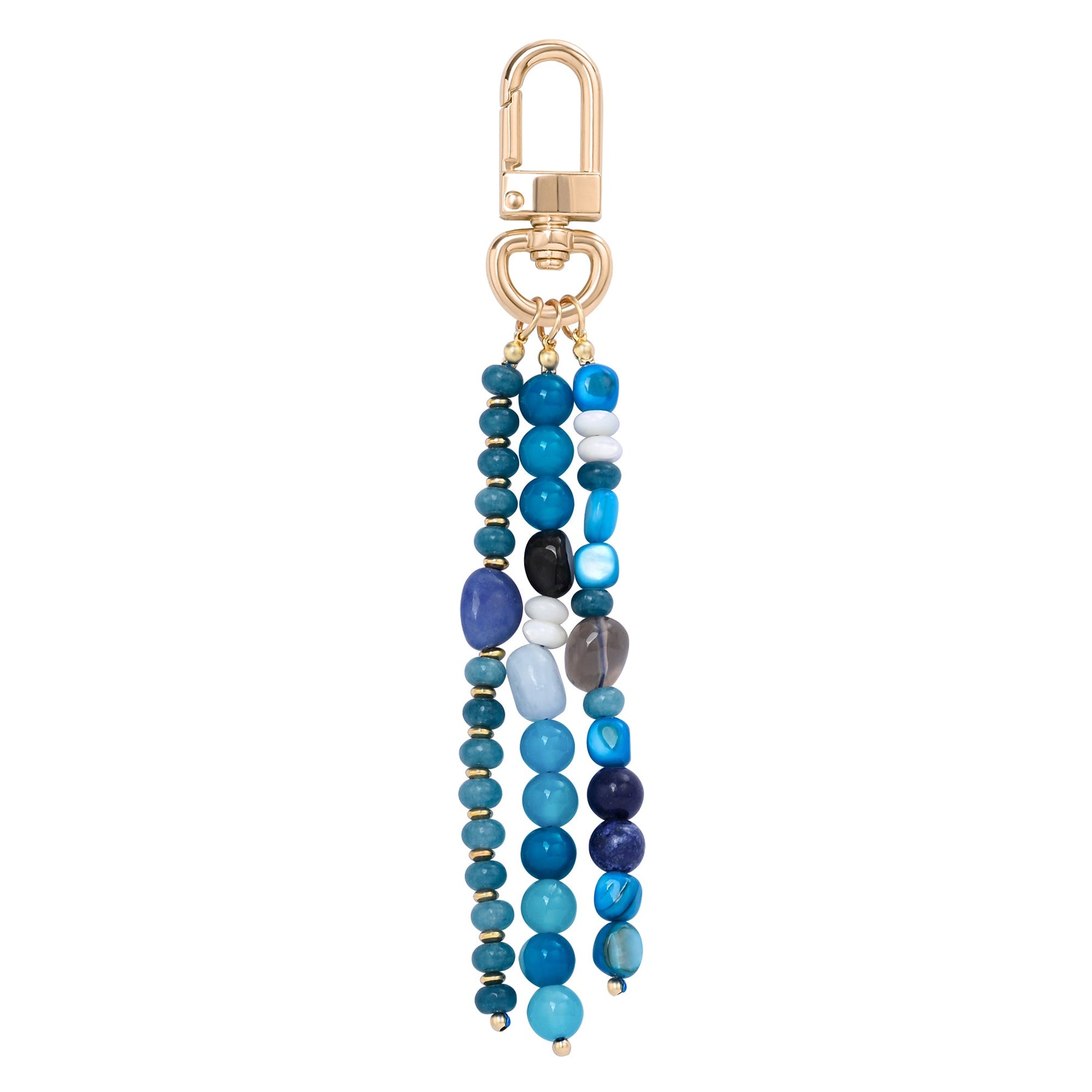 Blue Agate Harmony Bag Charm
