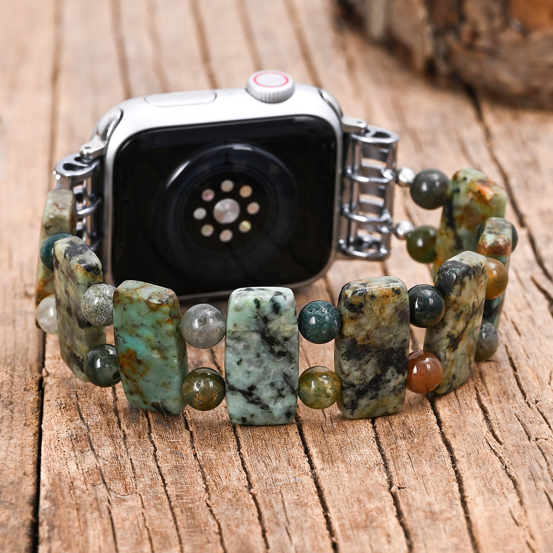 Ancient Forest Stretch Apple Watch Strap