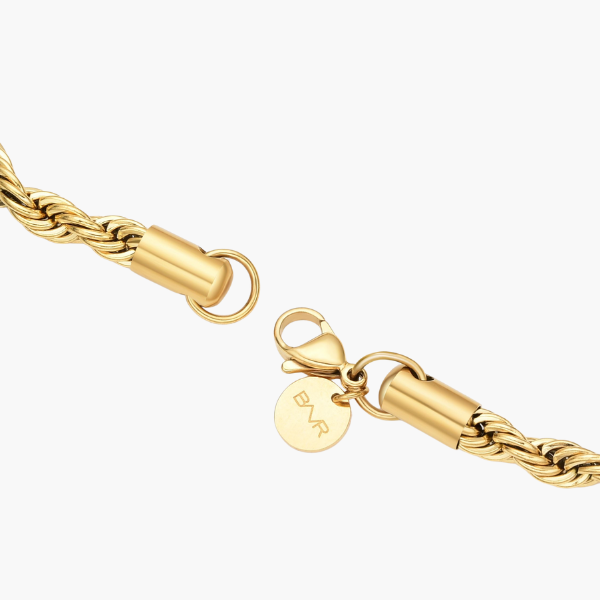 Rope Bracelet (Gold) 5mm