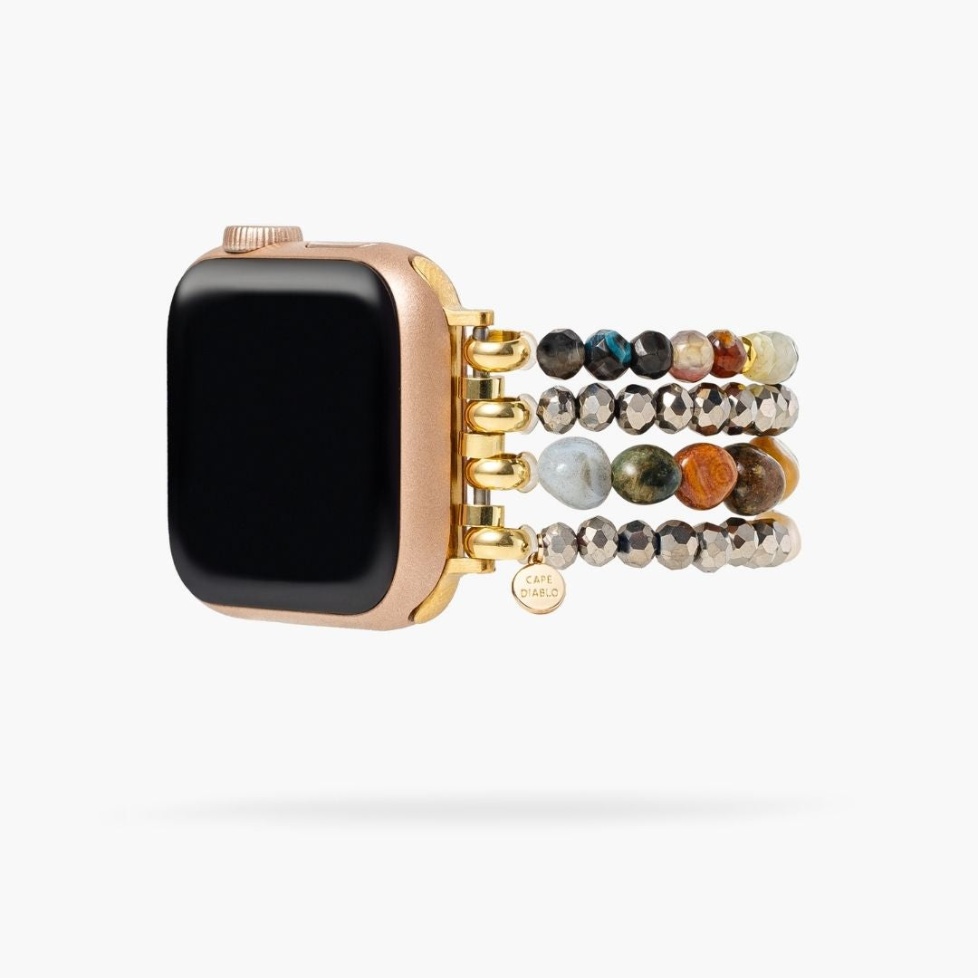 Agate Pearl Cascade Apple Watch Strap
