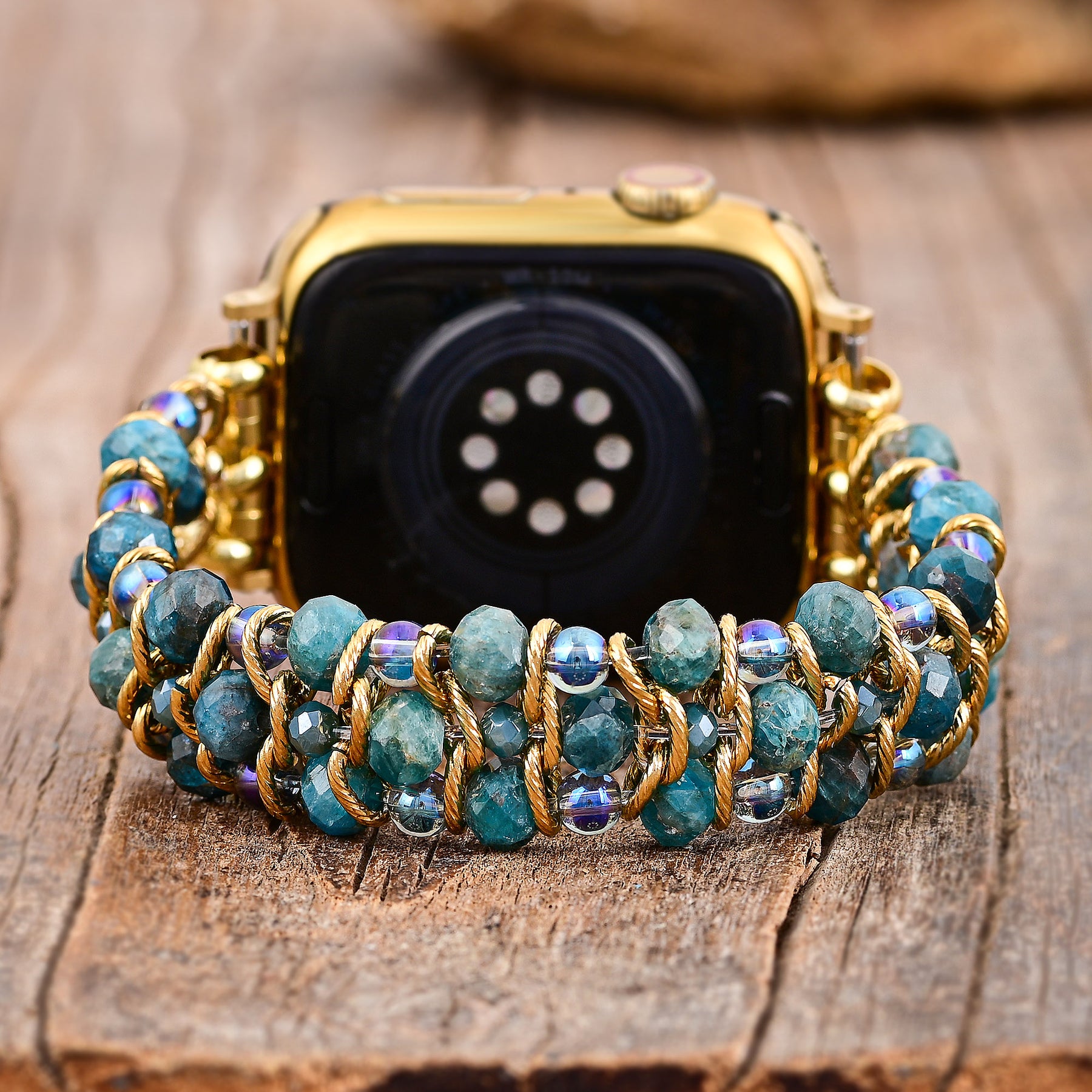 Crystal Shores Braided Apple Watch Strap