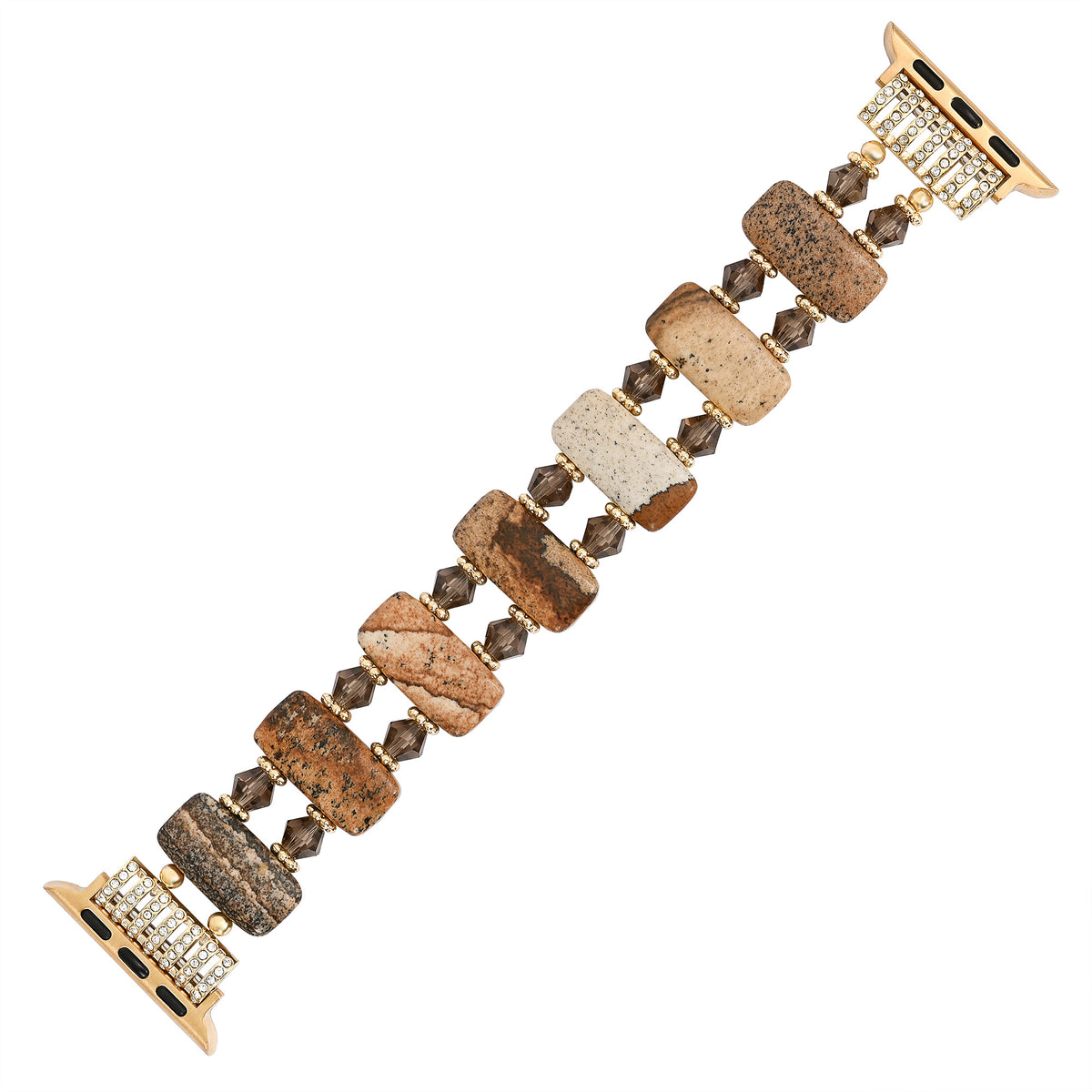 Desert Jasper Stretch Apple Watch Strap