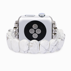 Whimsical Howlite Stretch Apple Watch Strap