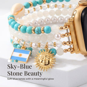 Argentina Albiceleste Stretch Apple Watch Strap