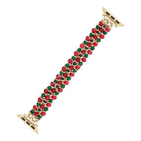 Christmas Charm Stretch Apple Watch Strap
