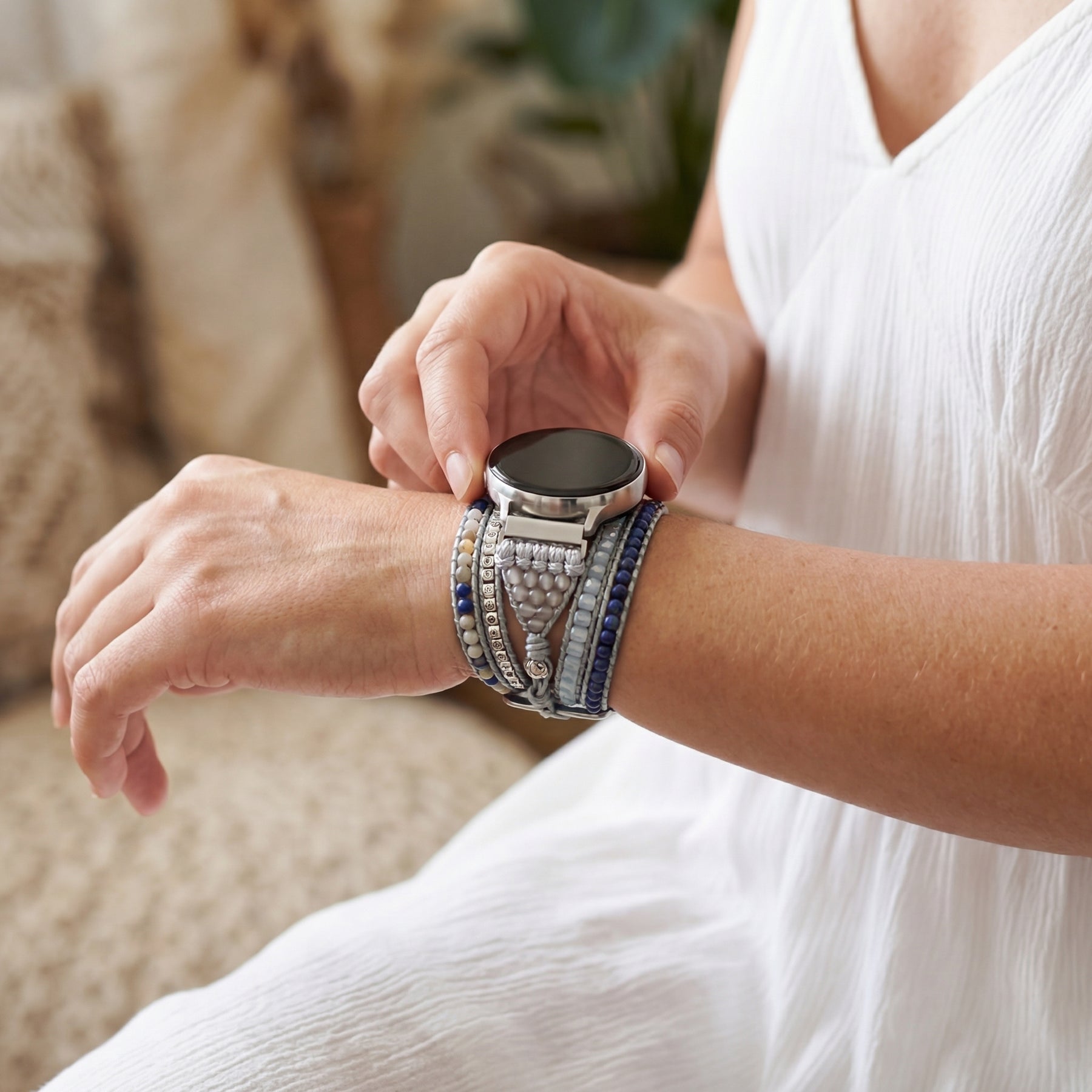 Earth Goddess Samsung Galaxy Watch Strap