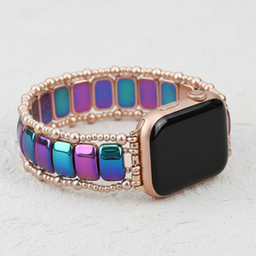 Rose Euphoria Stretch Apple Watch Strap