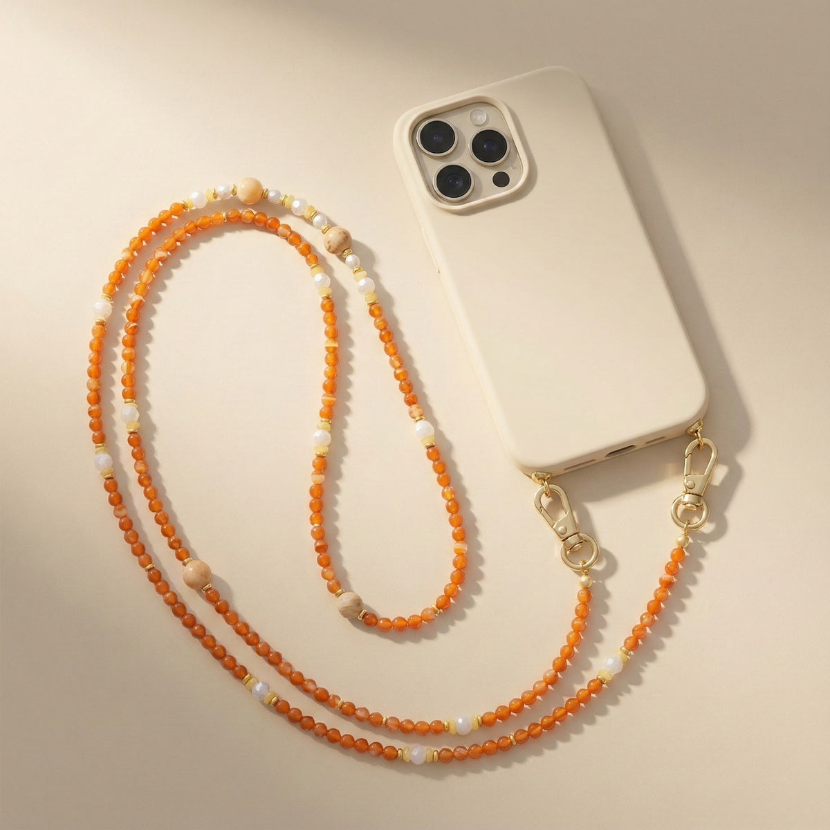Sunstone Glow Phone Chain