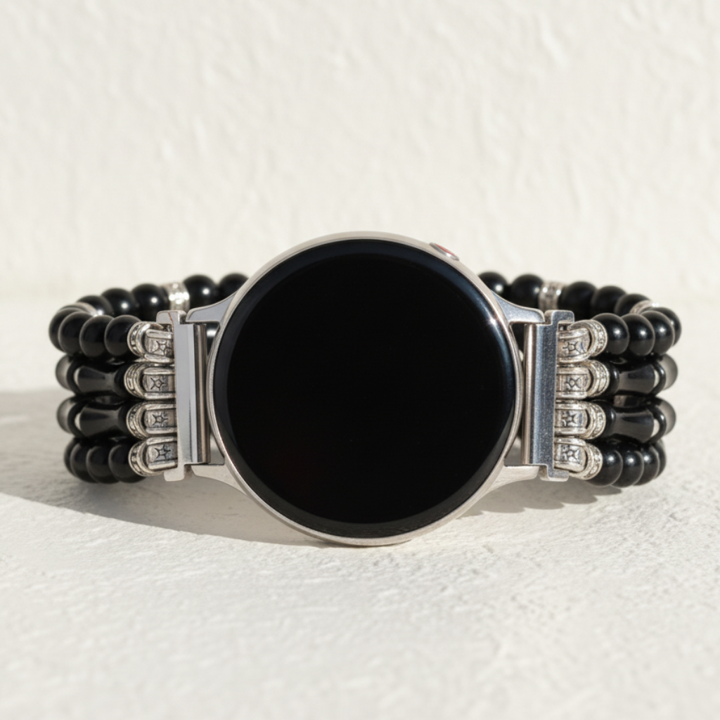Moonlight Agate Samsung Galaxy Stretch Watch Strap