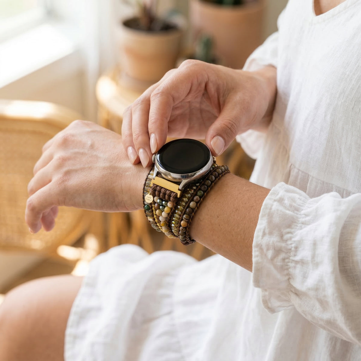 Moonlight Goddess Samsung Galaxy Watch Strap