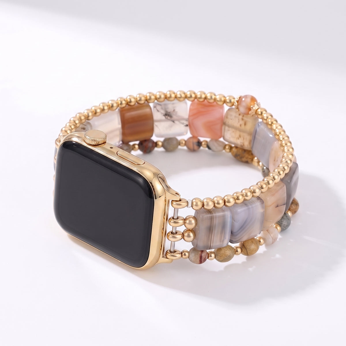 Azure Dream Sodalite Stretch Apple Watch Strap