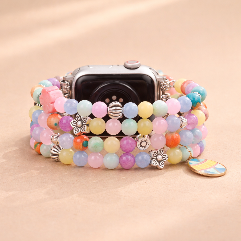 Easter Bloom Harmony Stretch Apple Watch Strap