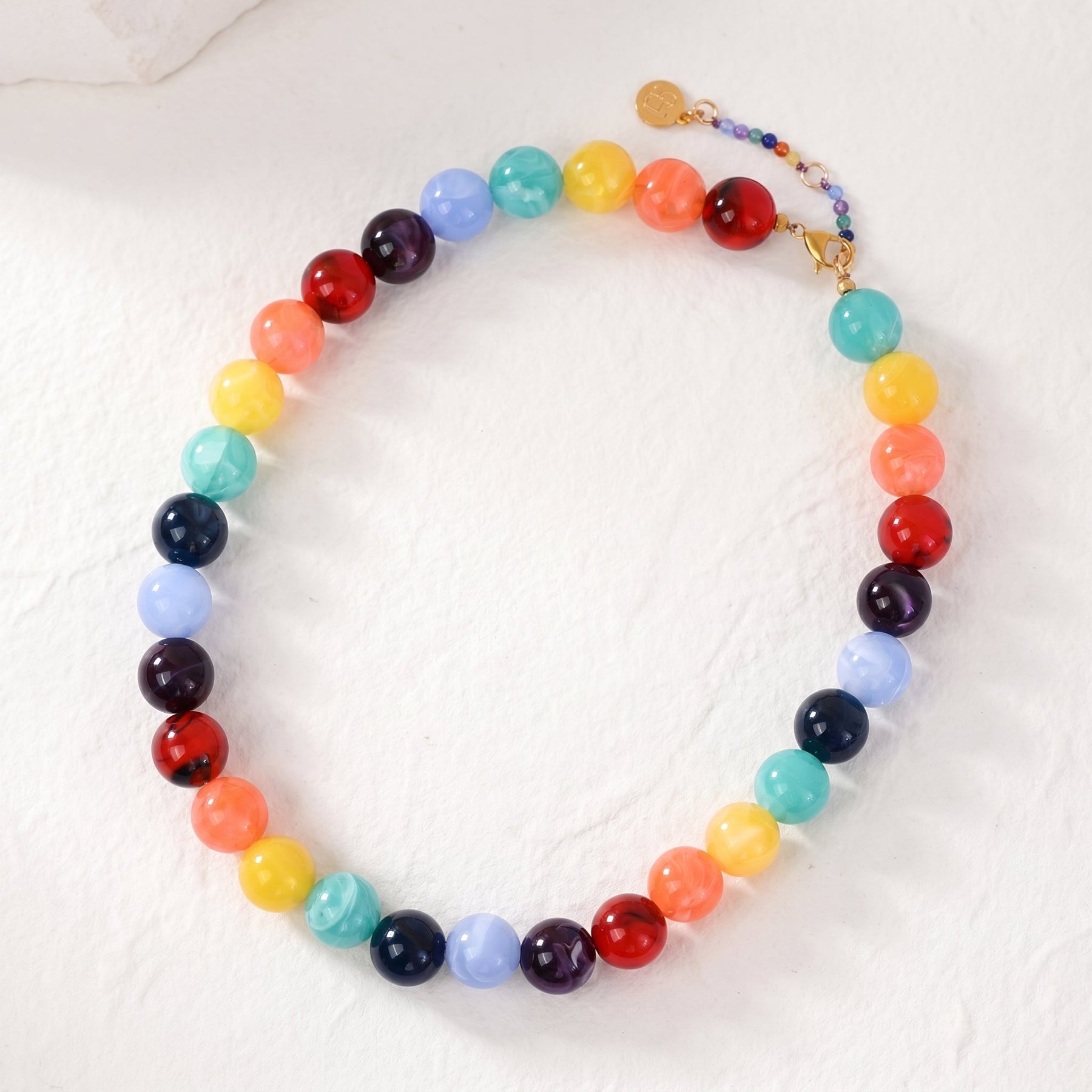 Chunky Berry Beaded Necklace
