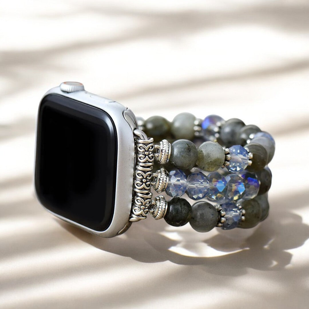 Agate Crystal Stretch Apple Watch Strap