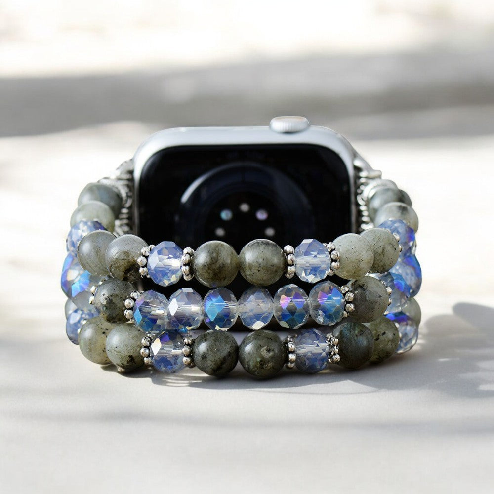 Agate Crystal Stretch Apple Watch Strap