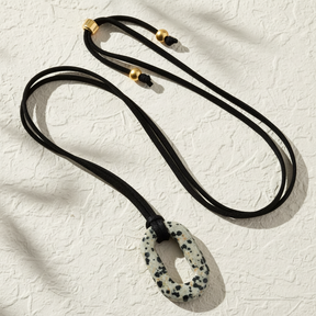 Suede Turquoise Serenity Necklace