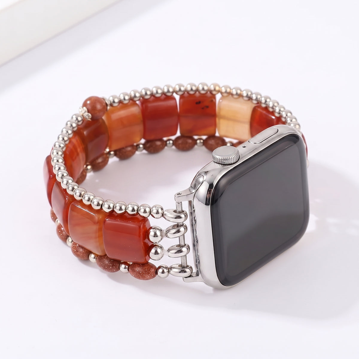 Azure Dream Sodalite Stretch Apple Watch Strap