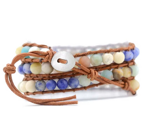 Rustic Roots Wrap Bracelet