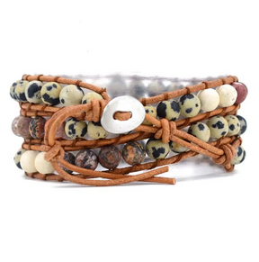 Natural Harmony Wrap Bracelet