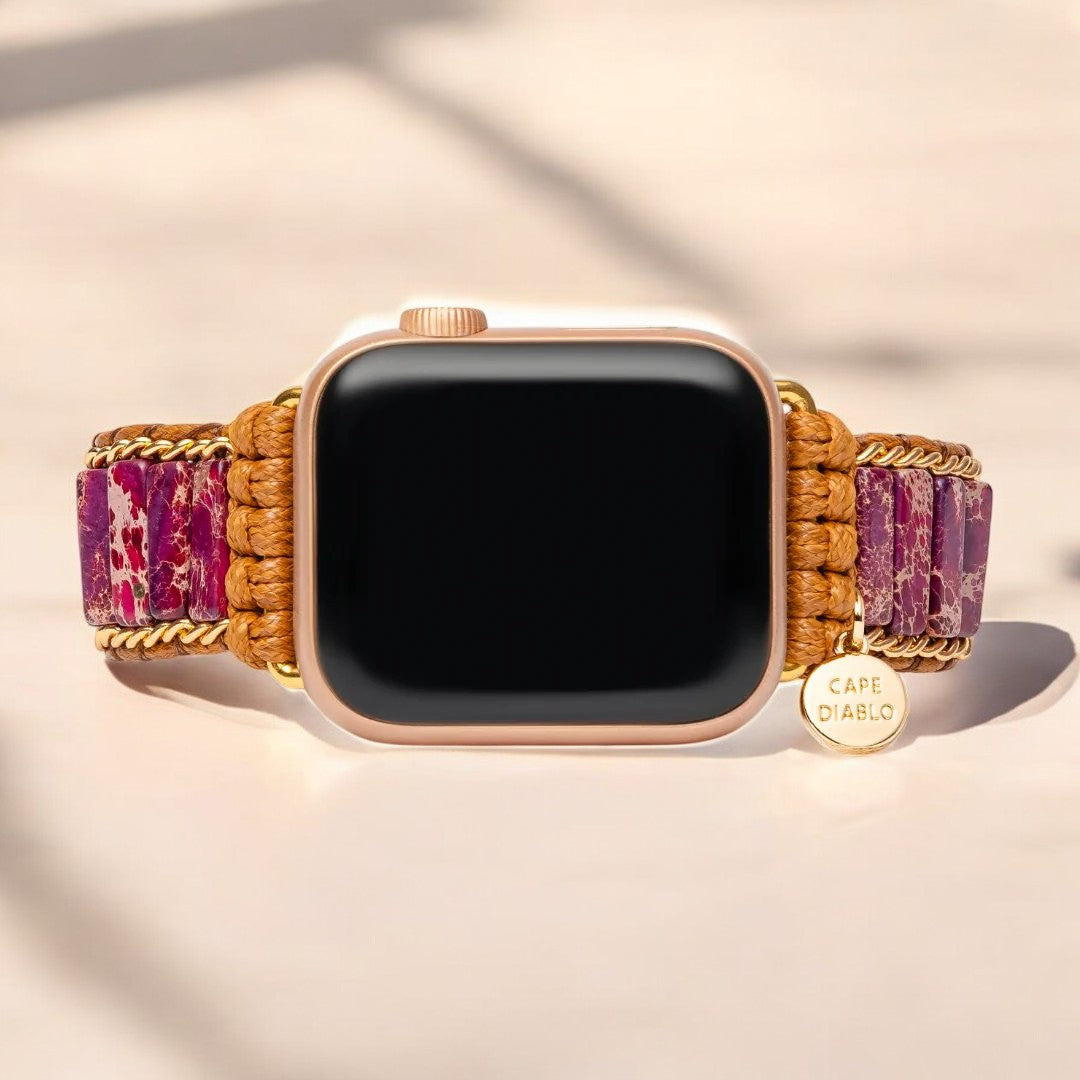 Intense Imperial Jasper Apple Watch Strap