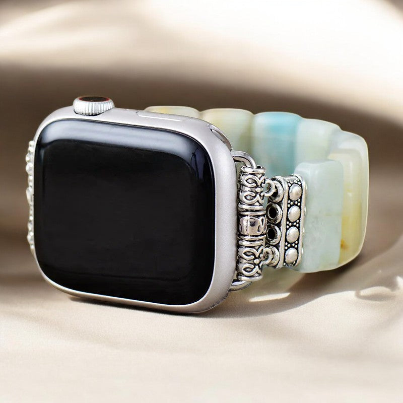 Amazonite Grace Stretch Apple Watch Strap