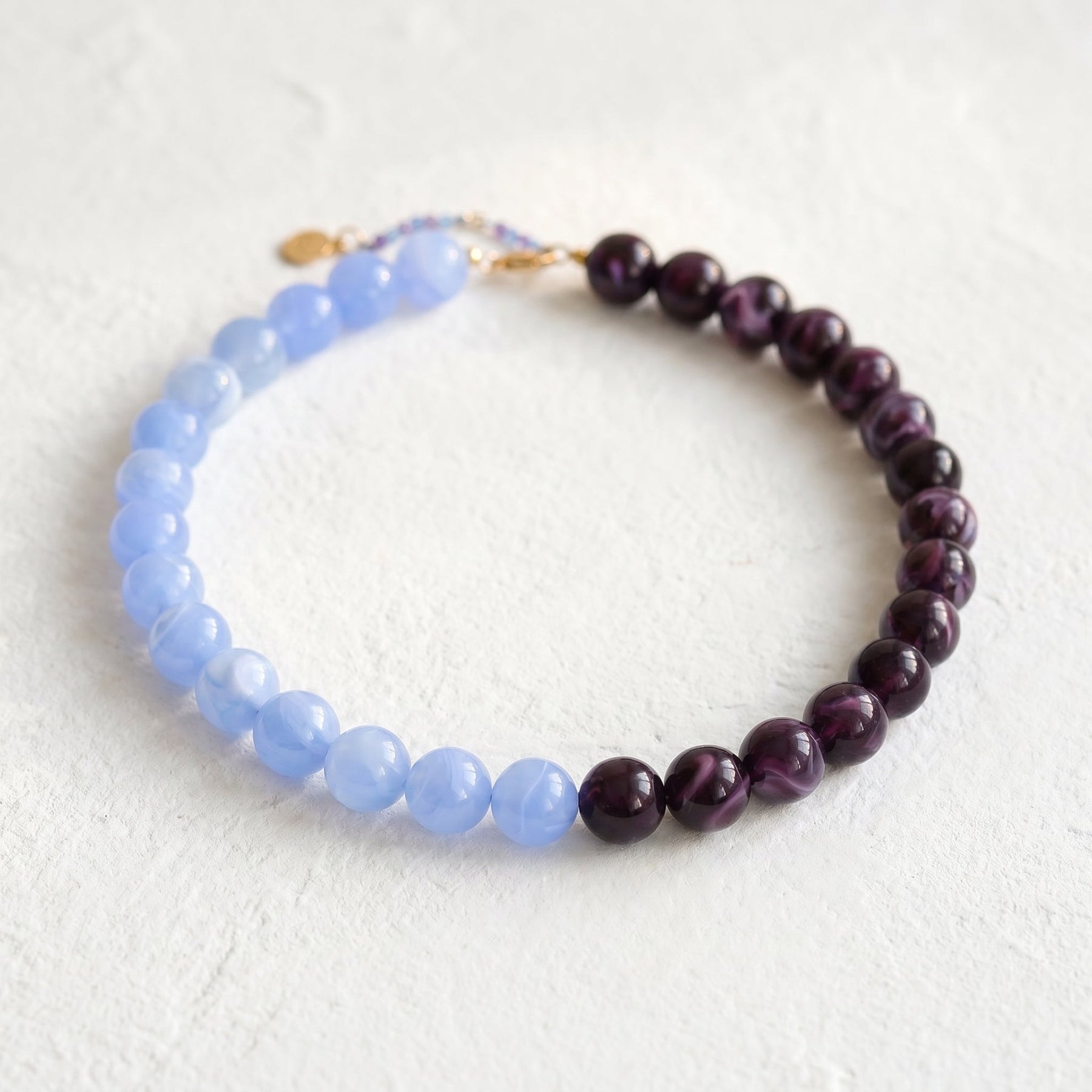 Chunky Rainbow Beaded Necklace