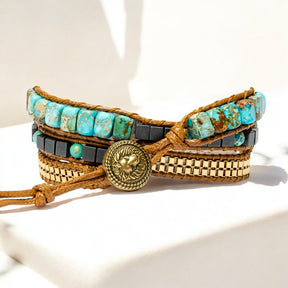 Turquoise Calming Energy Apple Watch Strap