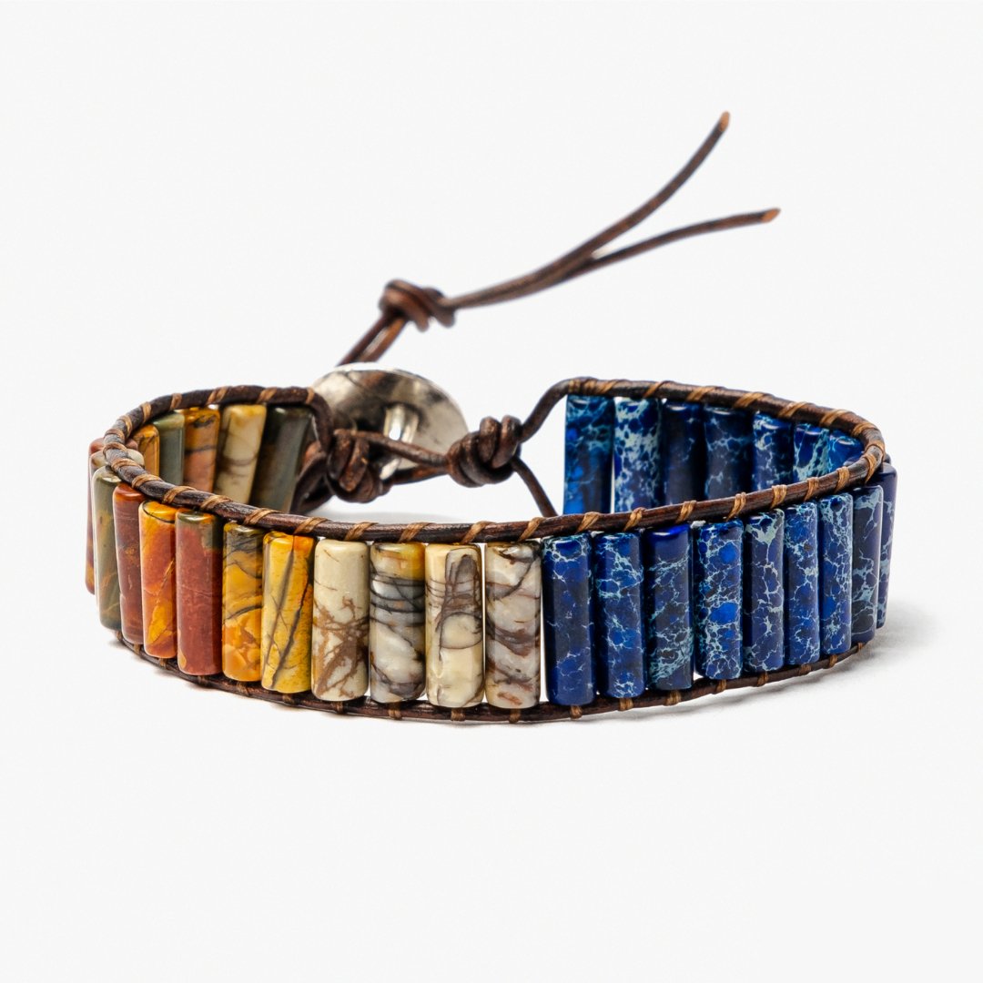 Men's Warrior Jasper Bracelet - Cape Diablo