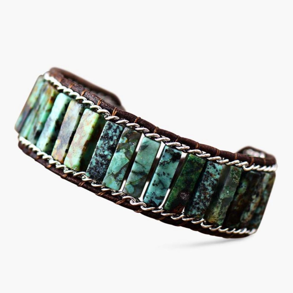 Oceanic Turquoise Cuff Bracelet - Cape Diablo